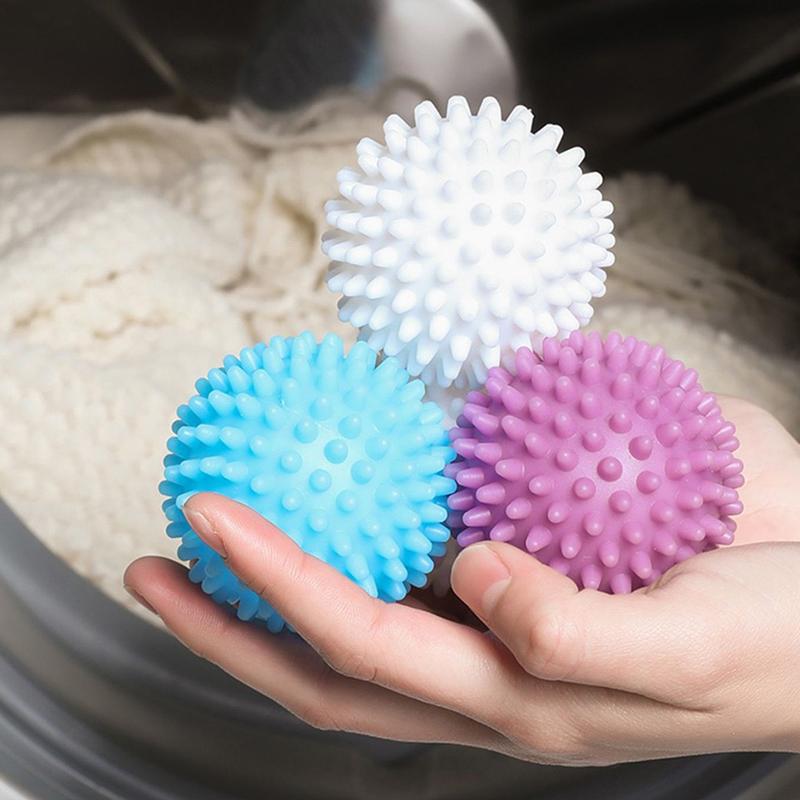 5 шт. Защитные шарики для стирки от спутывания Круглые Чисто белые Волшебные Чистящие Для Барабанной Стиральной Машины Для Удаления Грязи И Предотвращения Спутывания
