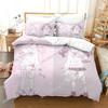 Luxury  New 3D Print Anime Aesthetic Girl Art Strawberry Bedding Set Duvet Cover Bed Set Quilt Cover Pillowcase king Queen Size