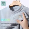 JEANSWEST LIFE Мужская повседневная рубашка с коротким рукавом и воротником-стойкой