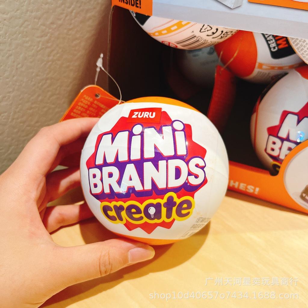 Zuru Mini Brands Создай Мини-Мастершеф Сюрприз Слепой Шар 11 Иконических Кулинарных Тематических Коллекционных Мини-Игрушек Подарки