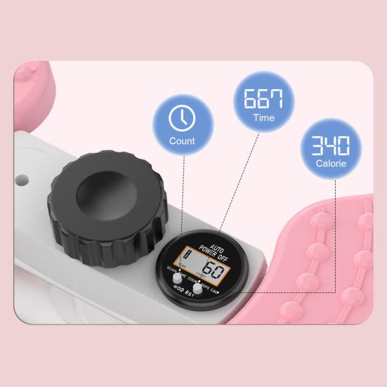 Доска для скручивания талии с ручками, грузоподъемность 300 фунтов, нескользящий скульптор талии