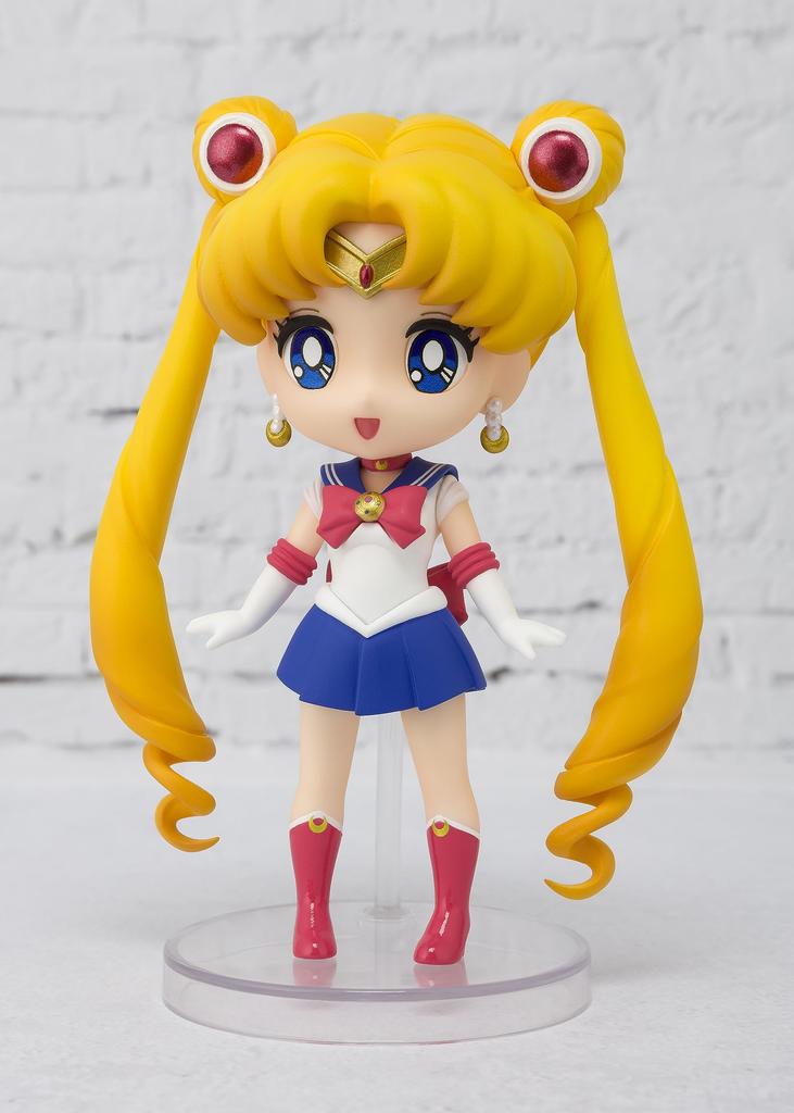 Figuarts mini Sailor Moon Сейлор Мун 90мм окрашенная подвижная фигурка (версия для перепродажи) приблизительно. ПВХ и АБС