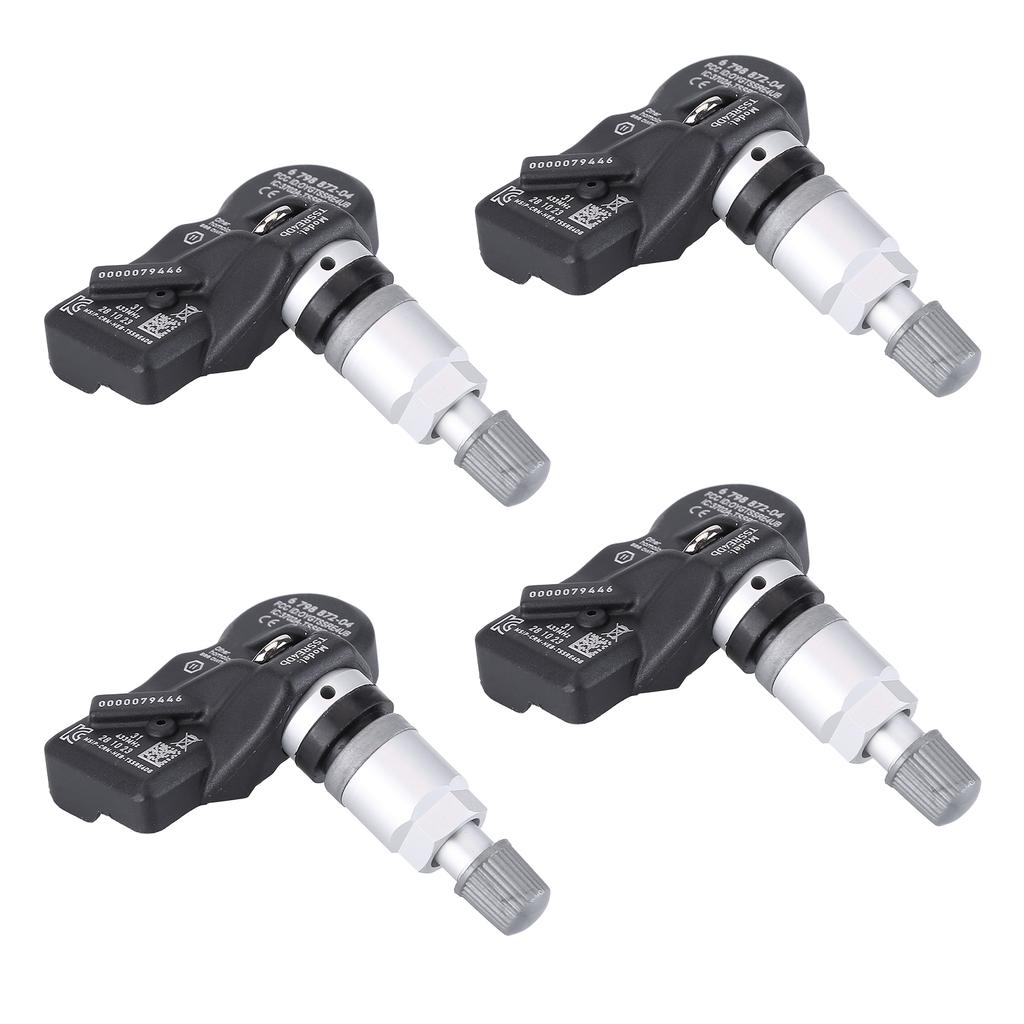 4x Tyre Pressure Sensors 36106798872 TPMS Compatible for F06 F07 F10 F11 F12 F13 X1 X3 X4