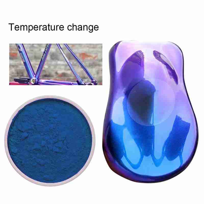 Автомобильная термохромная краска, термочувствительный меняющийся пигментный порошок, акриловая краска, порошковое покрытие, краска для украшения автомобиля R0s5