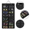 16 Slots Sunglasses Storage Hanging Bag Dust Proof Glasses Display Rack  Household