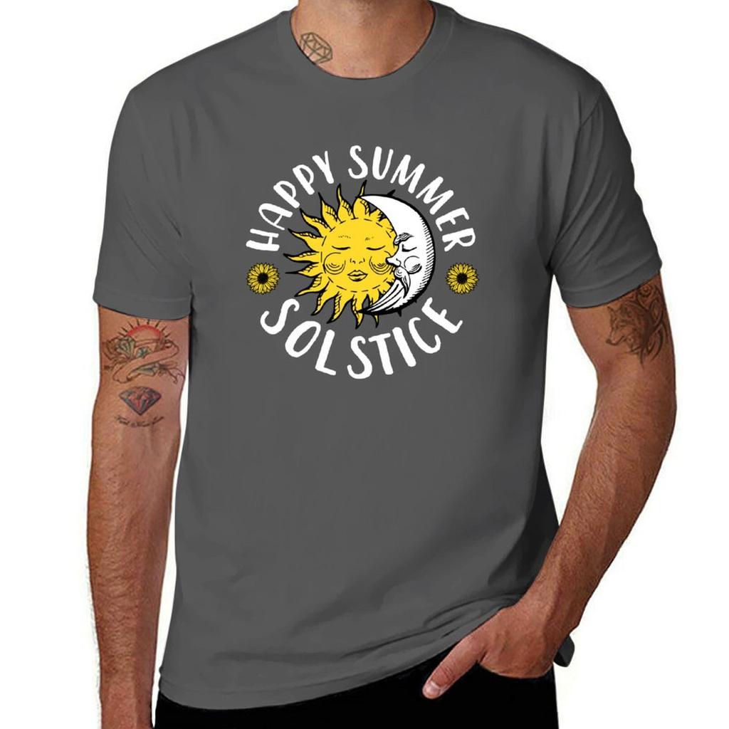 Summer Solstice TShirt Plus Size Basic Cotton TShirt