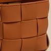 Office Decorative Knitted Storage Desk Organizer Box Woven Leather Remote Control Stationery Holder Pencil Office Supplies