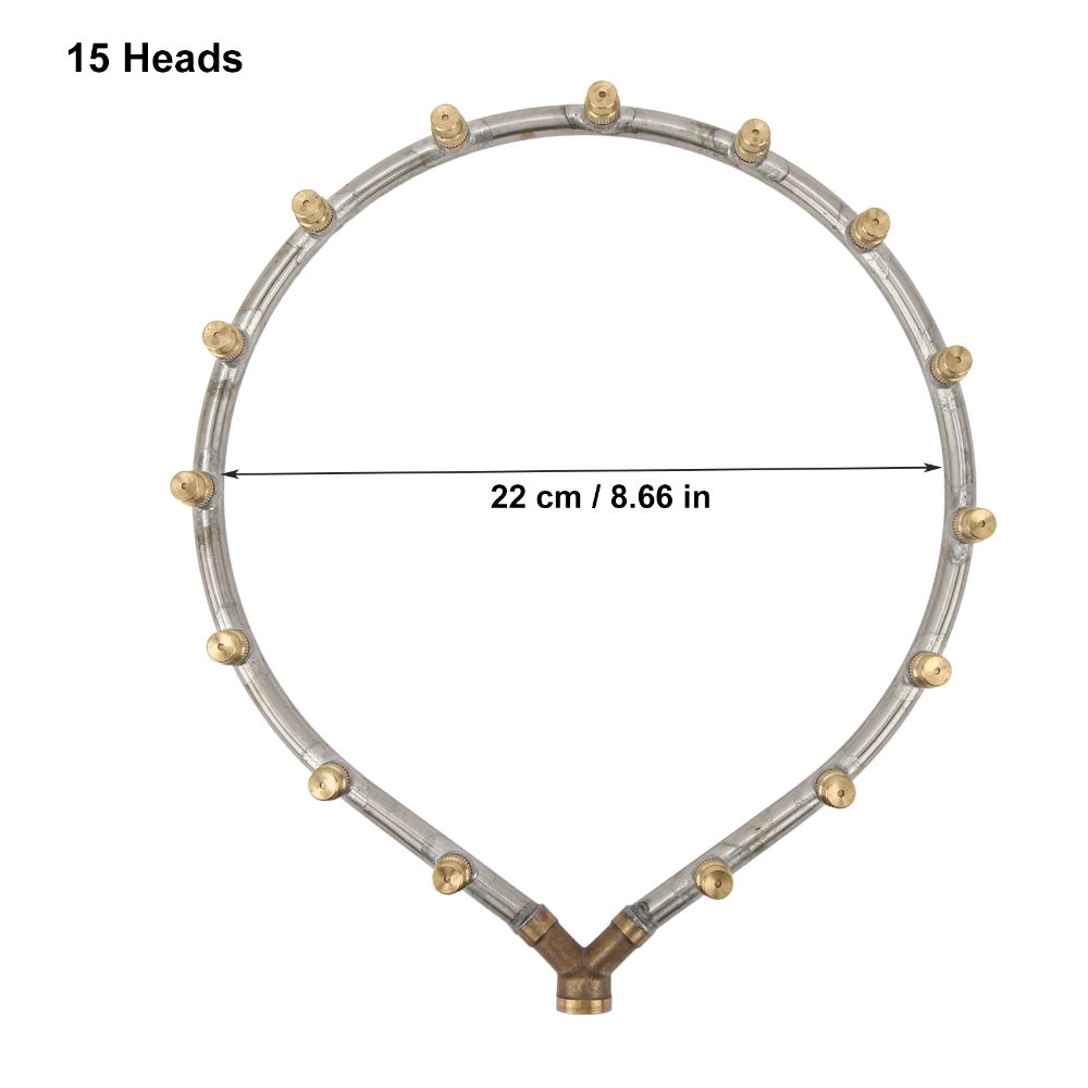 Stainless Steel, Copper Atomizing Nozzle Multifunctional Irrigation Nozzle  Flower Watering
