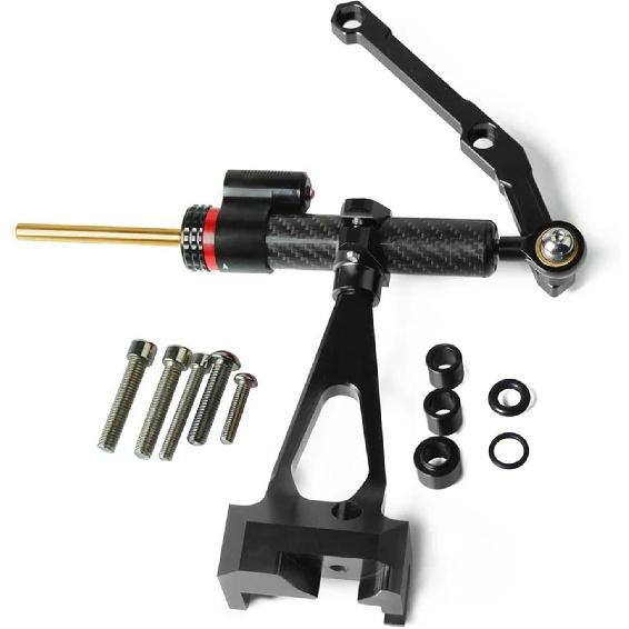 Для Y-amaha MT-09 MT09 mt 09 FZ09 fz 09 2013-2018 Комплект крепежных кронштейнов рулевого демпфера Стабилизатор Перевернутый Контроль безопасности