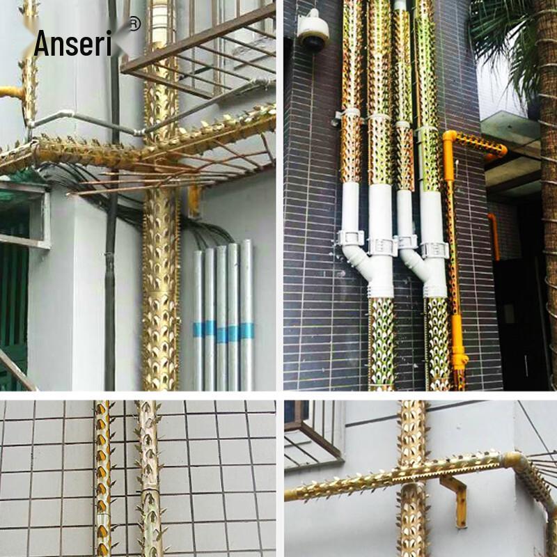 Galvanized Pipe and Fence Anti-Climb Spikes
