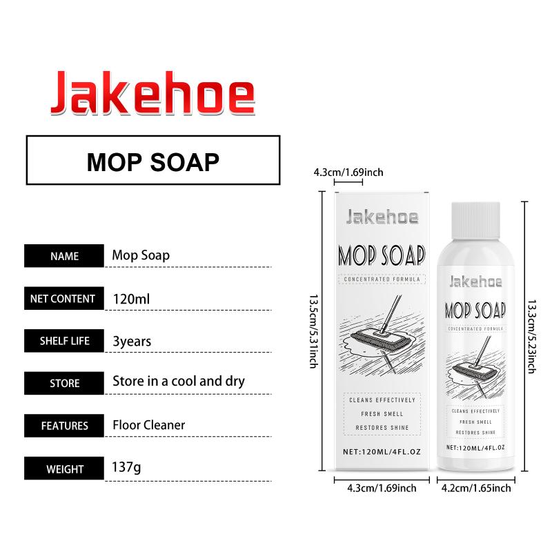 Concentrated Mop Soaps 120ml Natural Floor Cleaner Safe for Pets for All Flooring Surfaces Kitchen