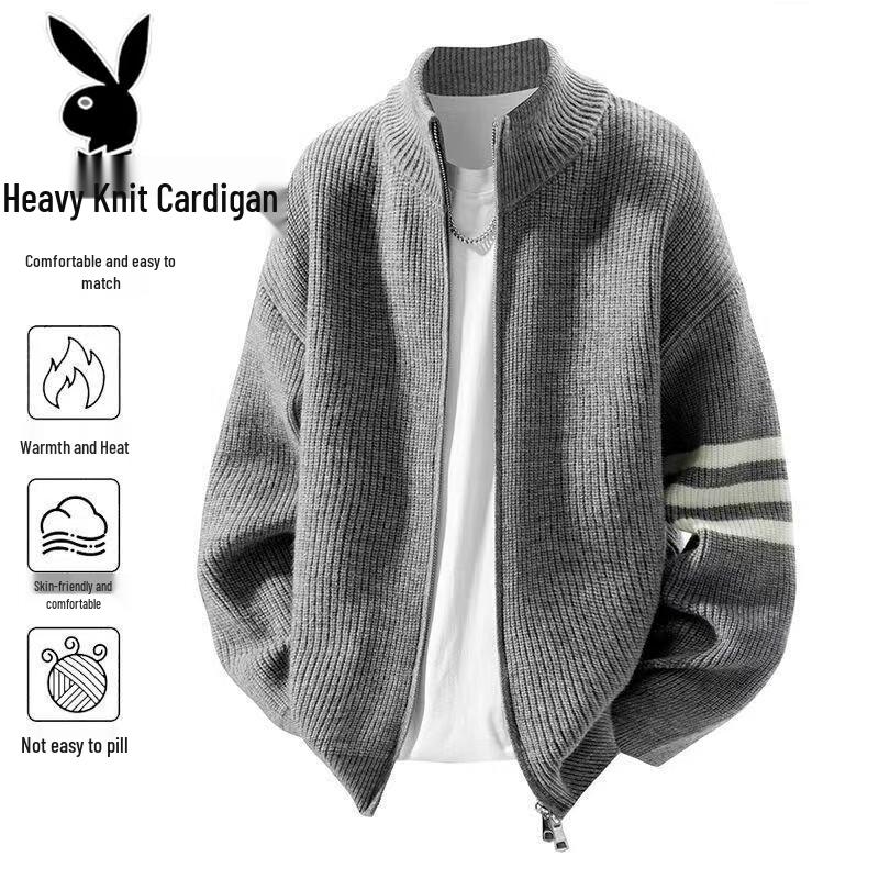 PLAYBOY Мужской вязаный кардиган на осень/зиму