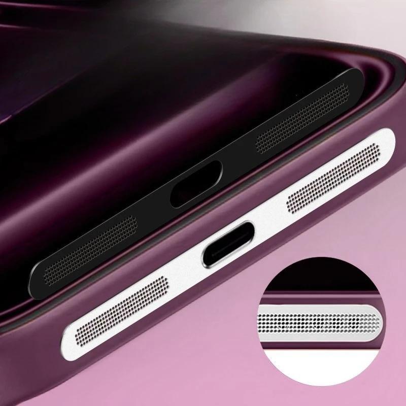 2 шт. Металлическая пылезащитная наклейка на динамик для IPhone 18 17 Pro Max Air Pro Защитная крышка динамика устойчивая к царапинам Сетчатая пылезащитная сетка