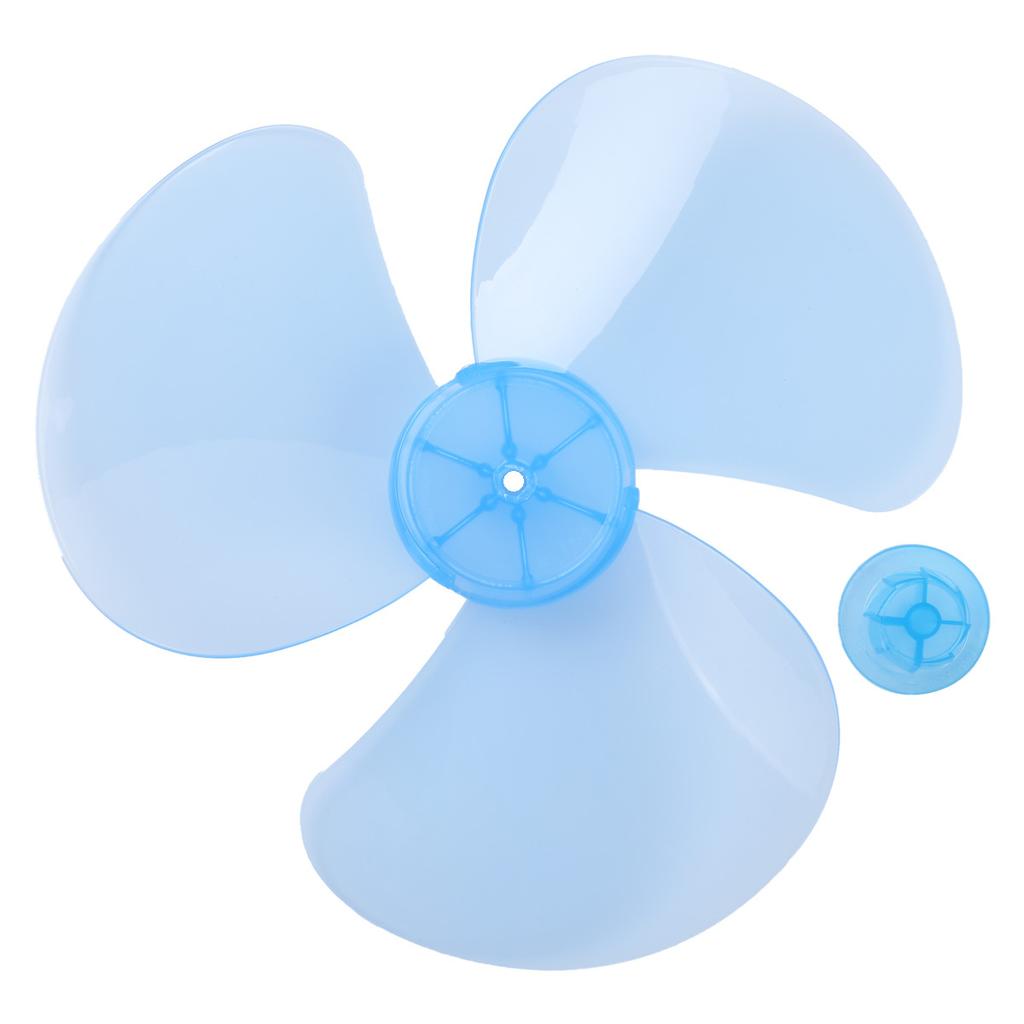 Plastic Fan Blade 3 Leaves with Nut Cover General for Table Fanner