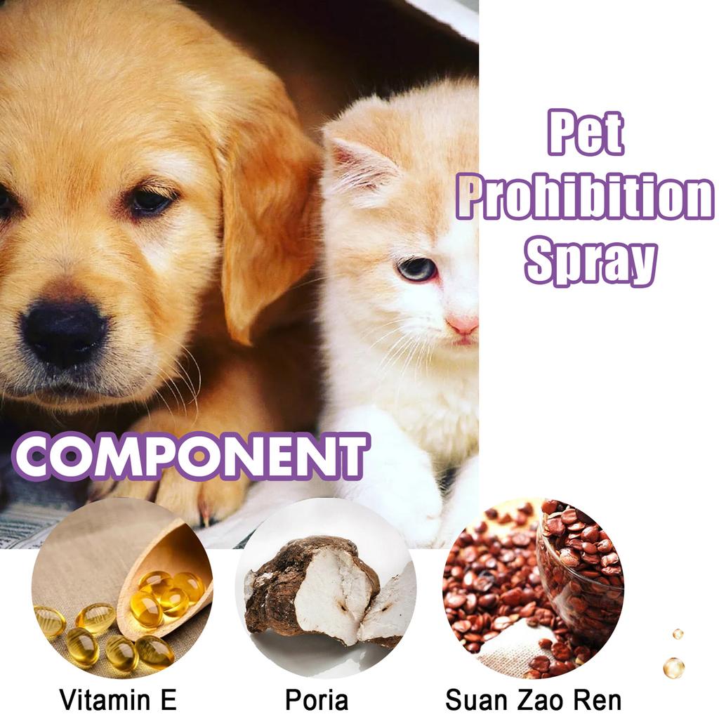 Успокаивающий диффузор Собачий успокаивающий спрей Для кошек Безопасный Здоровый Жидкие спреи от тревоги Для автомобилей Новые условия Средства для успокоения