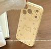 Чехол Line Cat для iPhone 17 Pro Max - Дизайн с окошком-сердечком, Размер 161514, Ниша 11