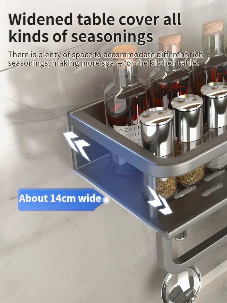 Kitchen Spice Storage Knives Holder Knife Stand Spice Rack Organizer Knives Spoon and Chopsticks Rest Hanging Organizers