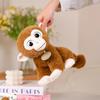 Realistic Big Eyed Golden Monkey Plush Doll Children's Doll Birthday Gift Home Decoration Plush Monkey Toy