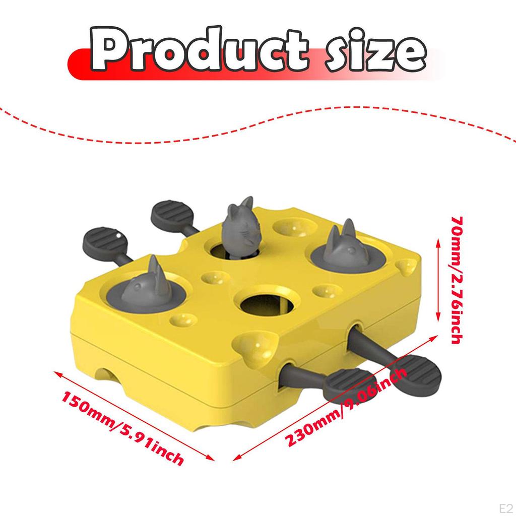 Interactive Treat Puzzle Cat Toy Feeder Entertainment Funny IQ Training Play Dispensing