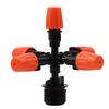 Регулируемая садовая насадка с 5 головками для автоматического спринклера для теплицы