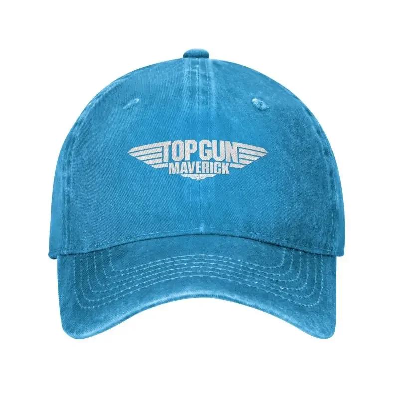 Personalized Cotton Top Gun Maverick Baseball Cap Hip Hop Women Unisexs Adjustable Tom Cruise Movie Dad Hat Spring