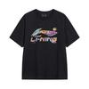 Li Ning Футболки Унисекс Черные С Круглым Вырезом AHSW745-1