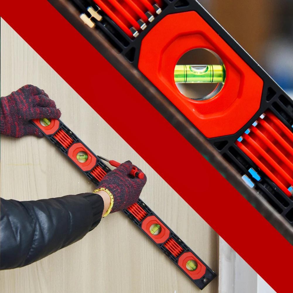 Складной измеритель уровня, высокоточный магнитный уровень, угломер, плотницкий столярный угловой линейный инструмент для измерения оборудования