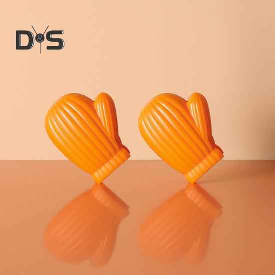 2 шт. Зажимы для чипсов Мини-перчаточные щипцы для пищевых продуктов Герметичная ручка Зажимы для пакетов для чипсов для хранения продуктов Зажимы для пищевых пакетов без запаха для пакетов с закусками для хлеба