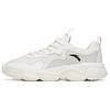 Lifestyle Series Mesh Shock Absorption Non-Slip Wear-Resistant Breathable Low-Top Casual Shoes Men Sneaker White Gray 112128861-1