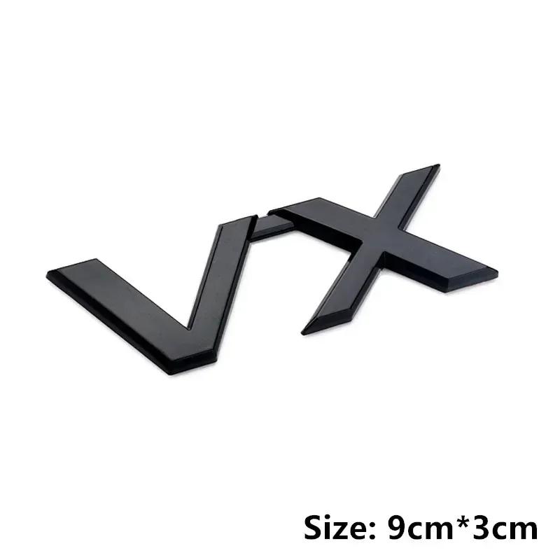1Pc ABS Car Rear Trunk Sticker Decoration for  Land Cruiser Prado Landfree VX TX TX.L VX.L 5.7 V6 V8 GXR VXR VXS VXRi GXRi