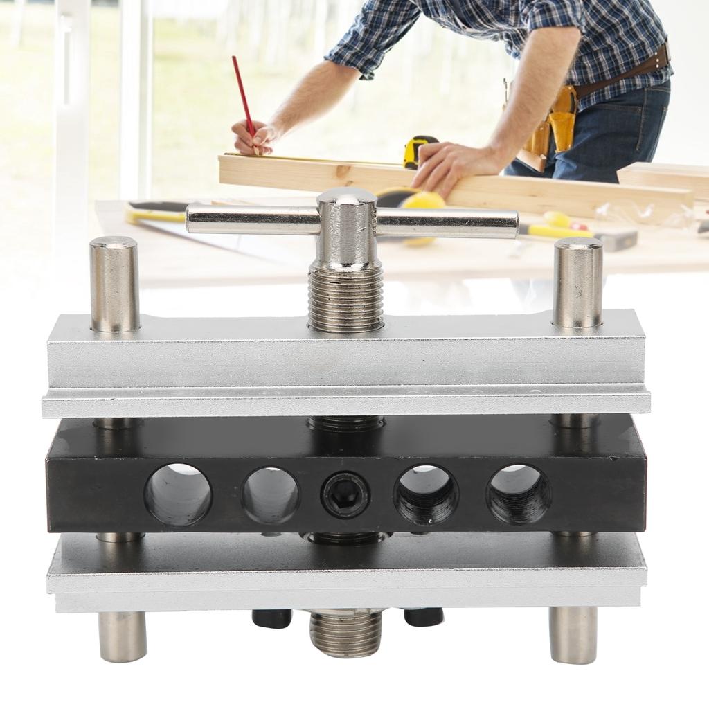 Центрирующий дюбельный кондуктор Деревообработка Позиционер для сверления прямых отверстий Локатор Ручной инструмент Деревообработка Позиционер для сверления отверстий