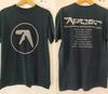 Aphex Twin Североамериканский и Европейский Тур 2 Стороны Черная Унисекс Европейский и Американский Стиль Хлопковая Футболка Тренд Новая Мода