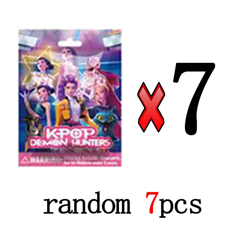 Kpop Demon Hunters Anime Figure Toys Cute PVC Collectible  Blind box  Action Figure Model Dolls Kids Birthday Toy Gifts