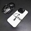 Чехол для телефона L-Lana del rey Singer для iPhone 17, 16, 15, 14, 13, 12, 11 Plus, Pro Max, цветной, с серебряным покрытием внутри