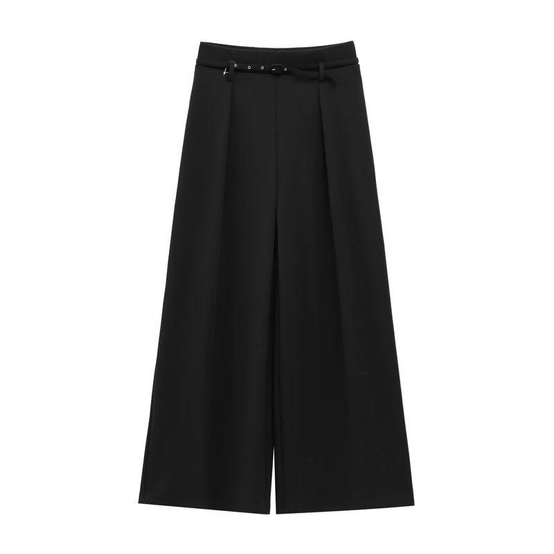Kaslead New Arrival Women's Clothing Fashion Style Minimalist Easiest for Match Loose Wide-Leg Casual Pants 1264858