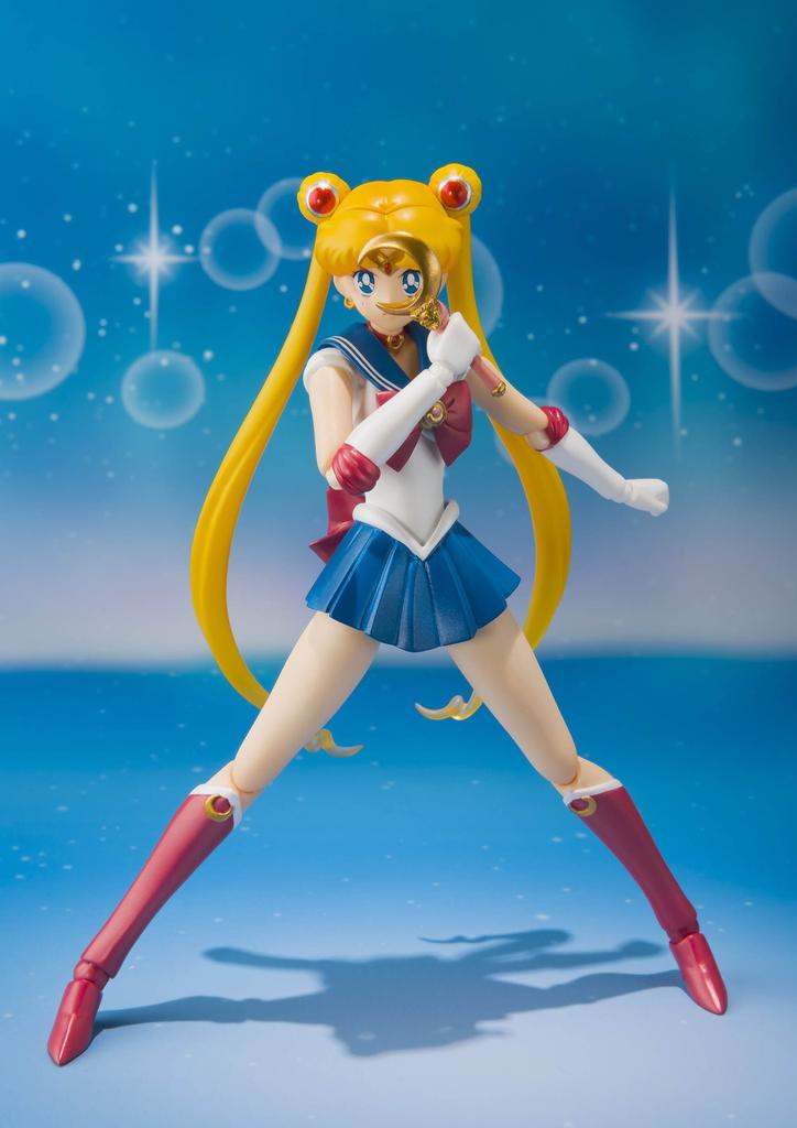 TAMASHII NATIONS Sailor Moon Sailor Moon Approximately 140mm Painted Movable Figure S.H.Figuarts ABS&PVC