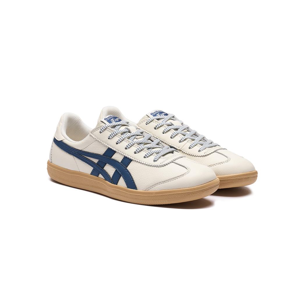 ONITSUKA TIGER Tokuten Синий Карамель Низкие Немецкие Армейские Кроссовки Унисекс Белый 1183B938-104