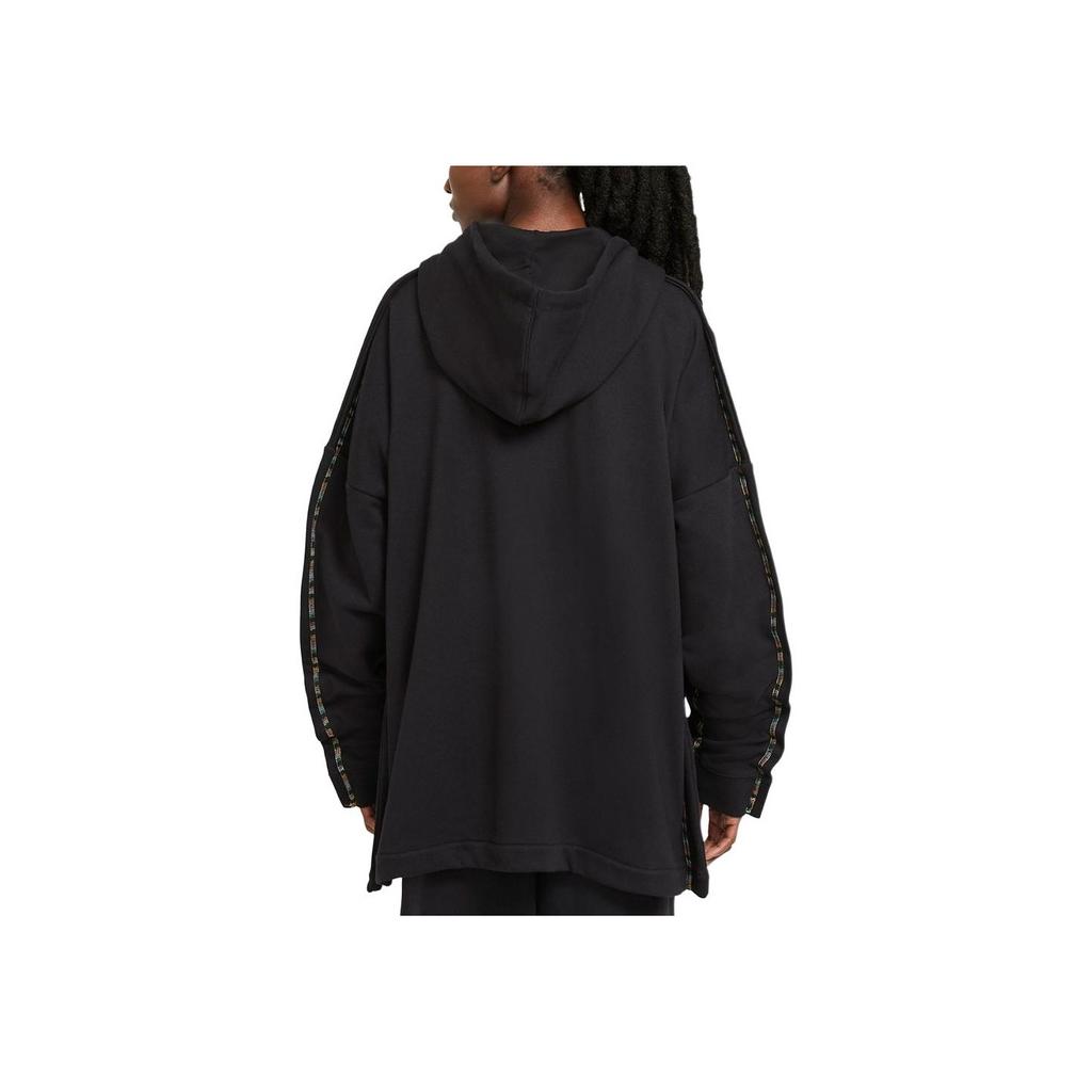 Nike Hooded Casual Zip-Up Long Sleeve Jacket Women Jackets Black CZ8360-010