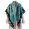 Imitation Cashmere Air-Conditioned Room, High-End Shawl, Big-Name Internet Celebrity Warm Scarf, Versatile Square Scarf