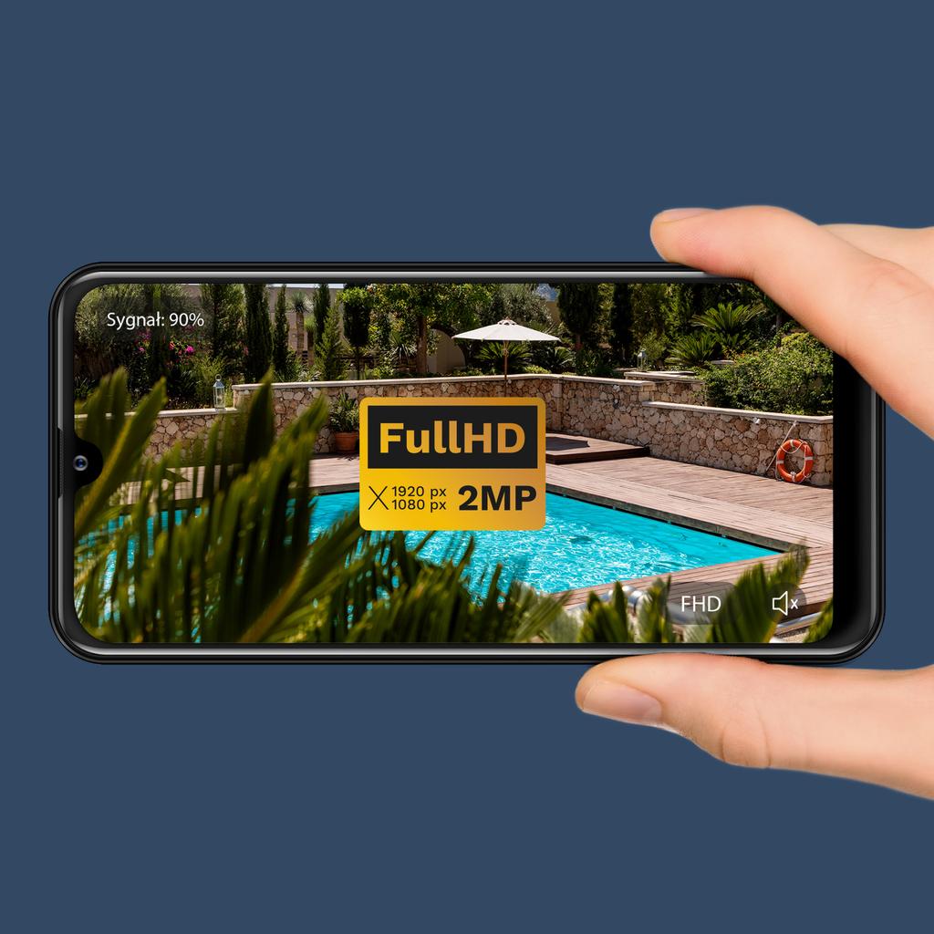 Kruger&Matz Connect C90 Solar Outdoor Wi-Fi Camera