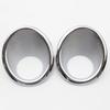 For Suzuki Vitara 2016- ABS Chrome Front Bumper Fog Light Cover Trim Lamp Decorative Frame Car Accessories