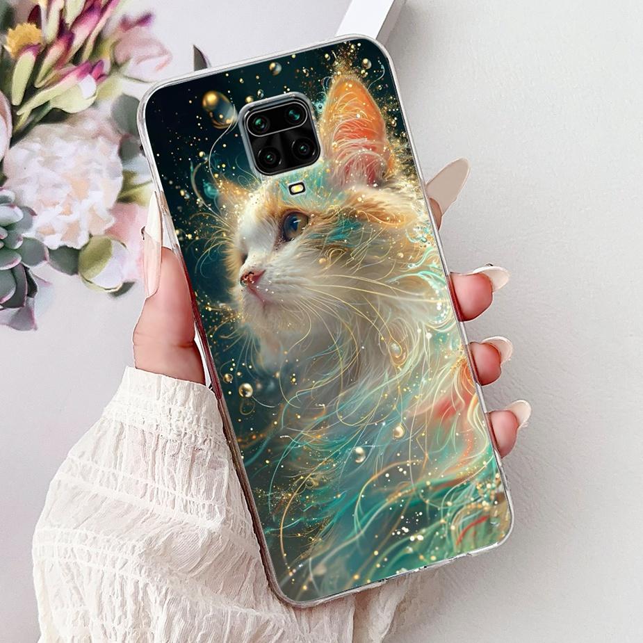 For Xiaomi Redmi Note 9 Pro Case Luxury Painted Cover Soft Silicone Phone Case For Redmi Note 9 Pro Max Note9 S 9S Fundas Bumper