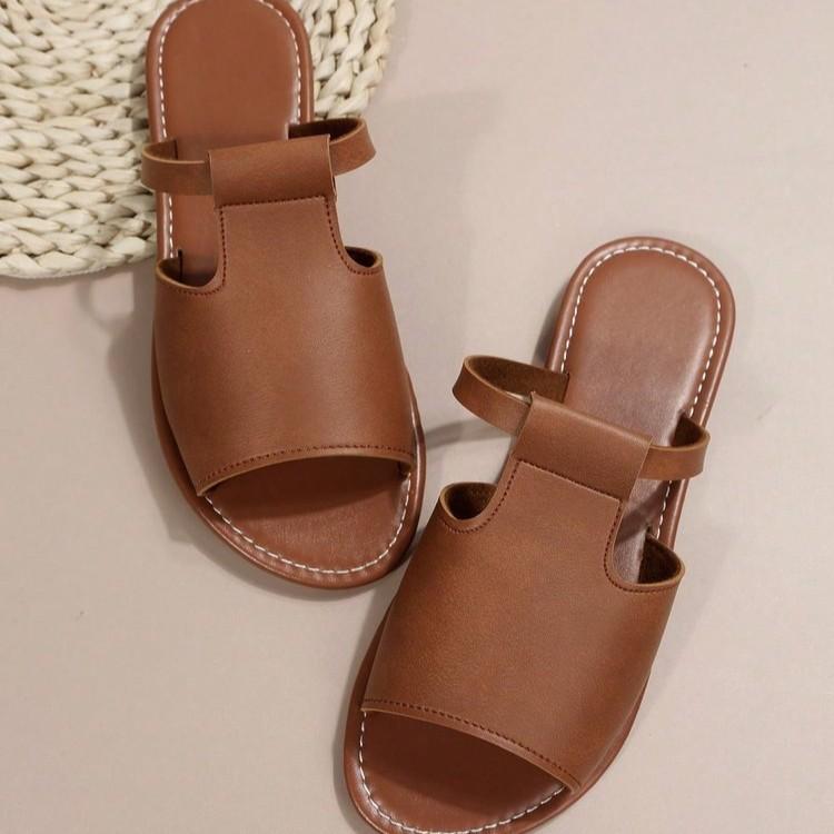 Женские сандалии на плоской подошве с плетеным носком, удобная и повседневная летняя пляжная обувь, доступны большие размеры