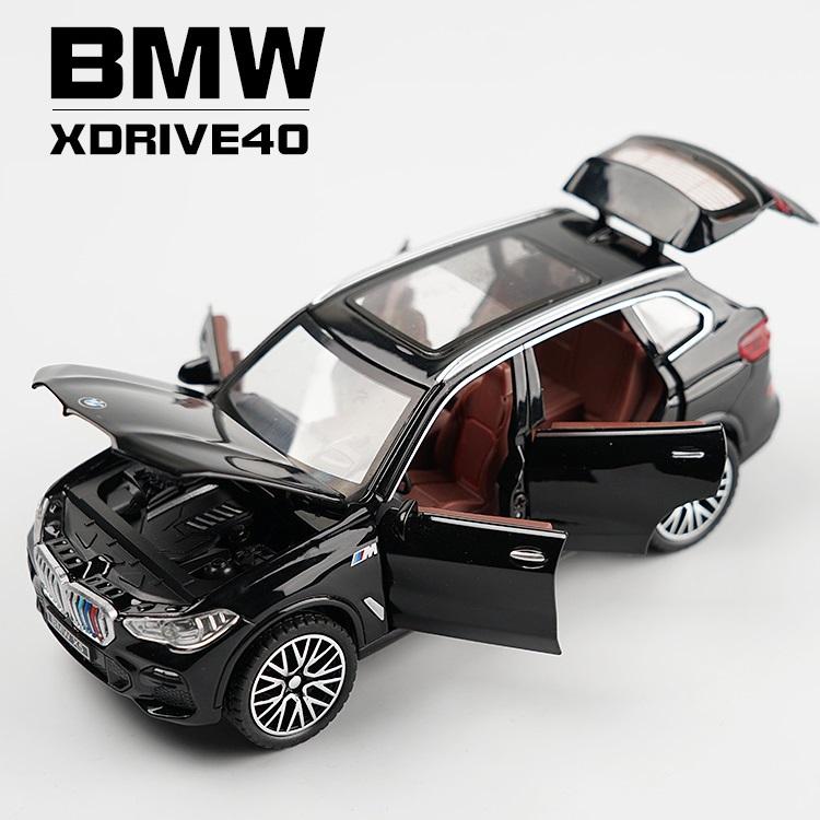 BMW X5 xDrive40 Городской внедорожник Симуляция Литые и Игрушечные транспортные средства Звуки и Свет Инерционная машина 1:Модель коллекции 32 сплава