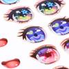 crystal Boy/Girl Decals Face Organ Paster Cartoon Eyes Stickers Eye Chips Paper Anime Figurine Doll