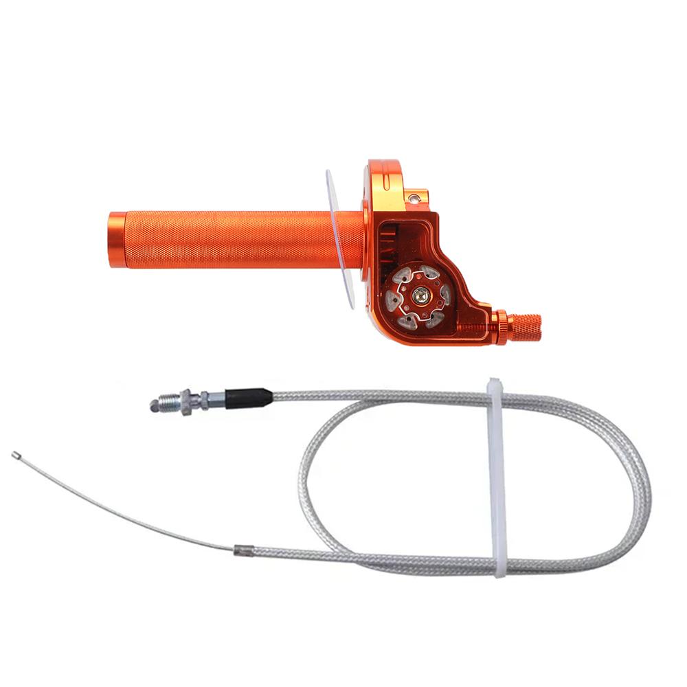 7/8'' 22 мм ЧПУ Алюминиевая Ручка Газа Мотоцикла Руль Ручка Газа Поворотная Для Питбайка Грязевого Байка Мотокросса Квадроцикла Внедорожника