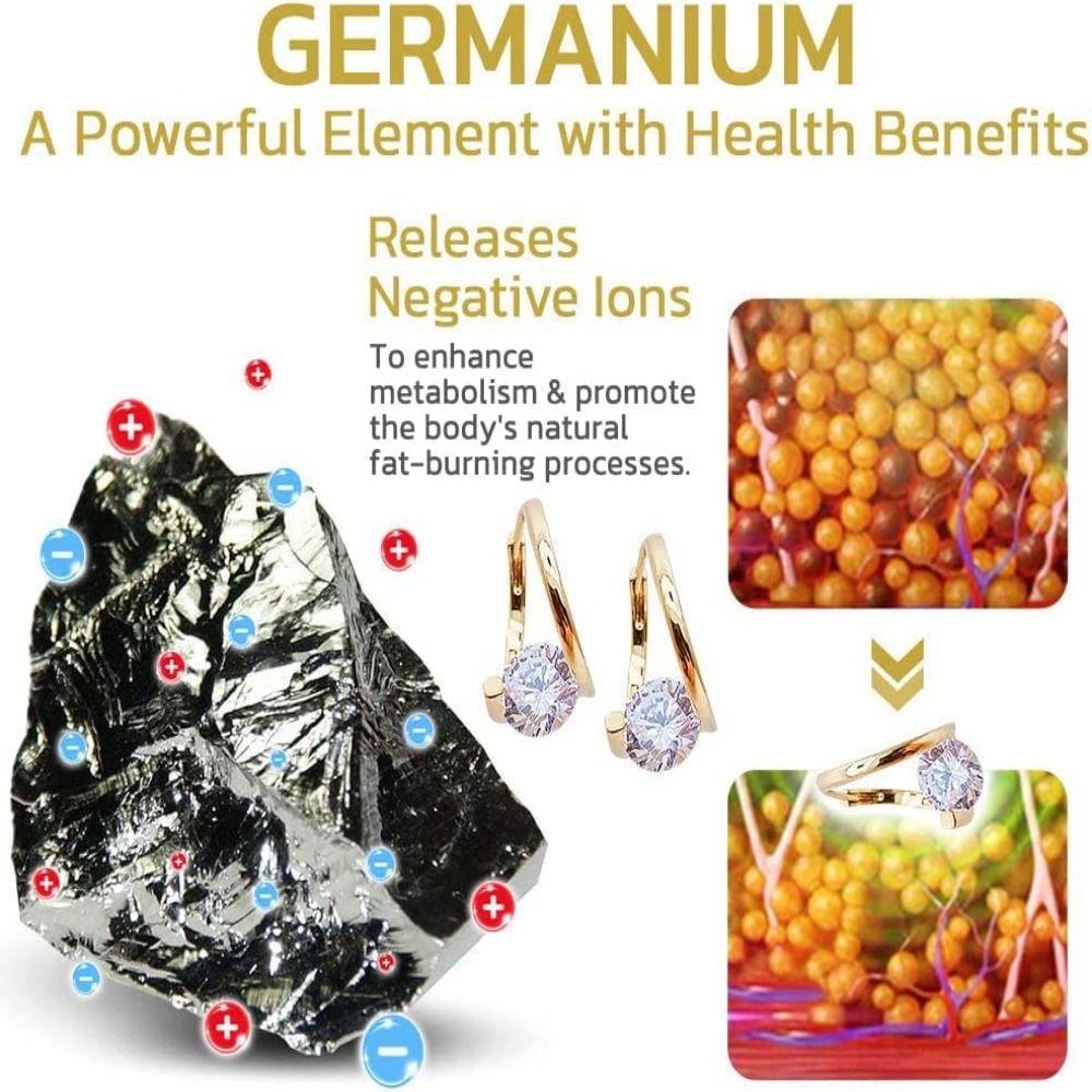 For Weight Loss Magnetherapy Germanium Earrings Lymphatic Drainage Ear Stud For Weight Loss