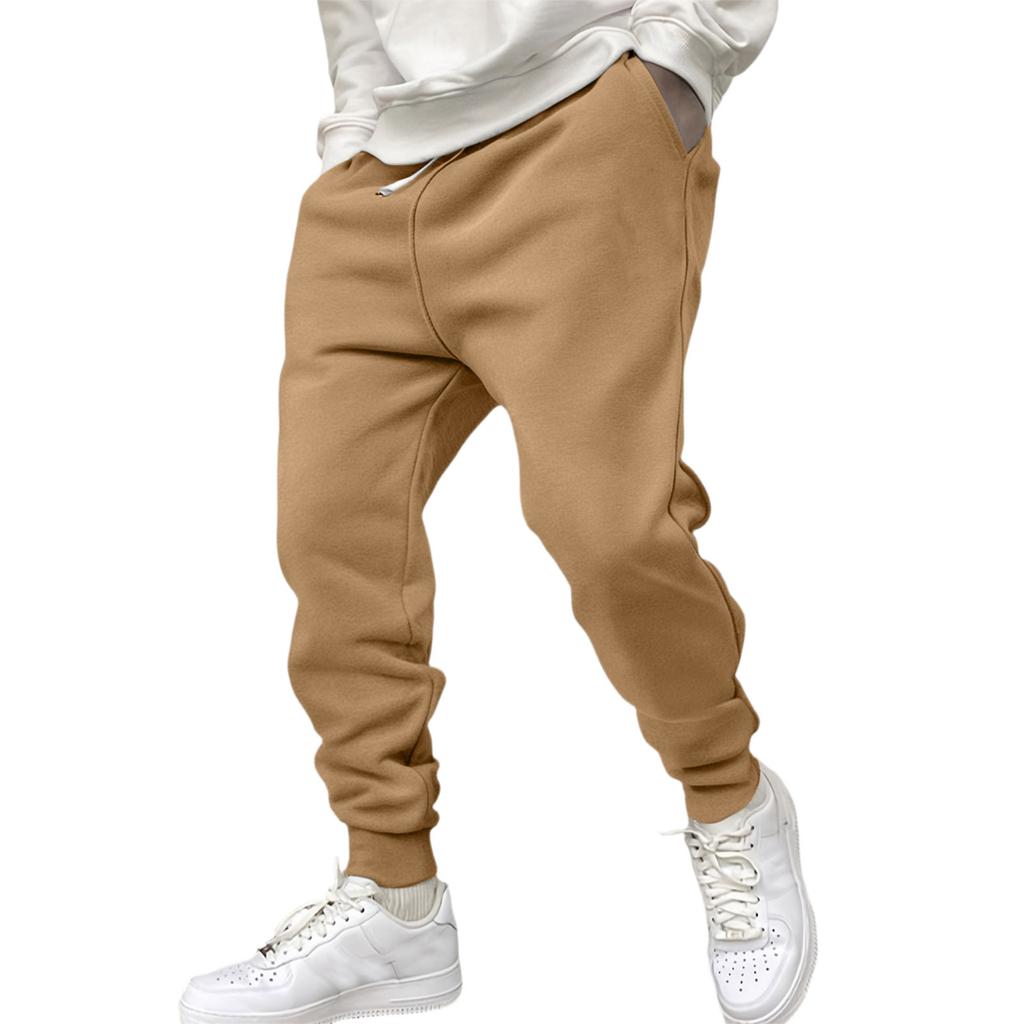 Мужские спортивные брюки, брюки для бега, рабочие брюки с карманами для улицы, повседневные брюки