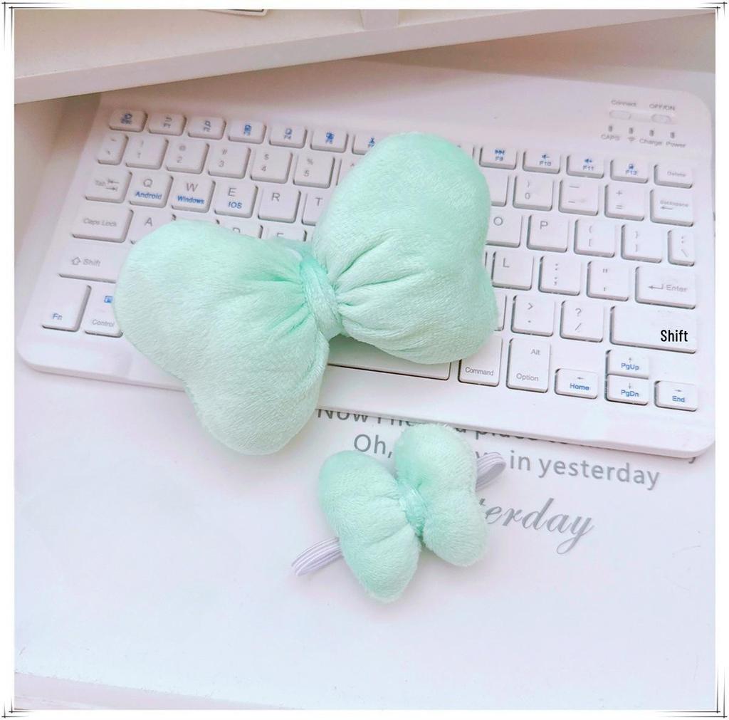 10cm Labubu Doll Clothes: Self-Deprecating Bear Plush Cape for 17cm Labubu Doll