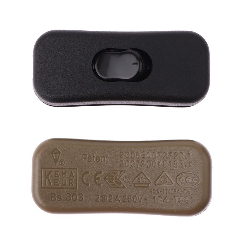 250 В/2 А прикроватная лампа с кнопочным выключателем и кабелем 303 Модель настольной лампы и напольного светильника Светодиодные лампы Он-лайн выключатель для спальни